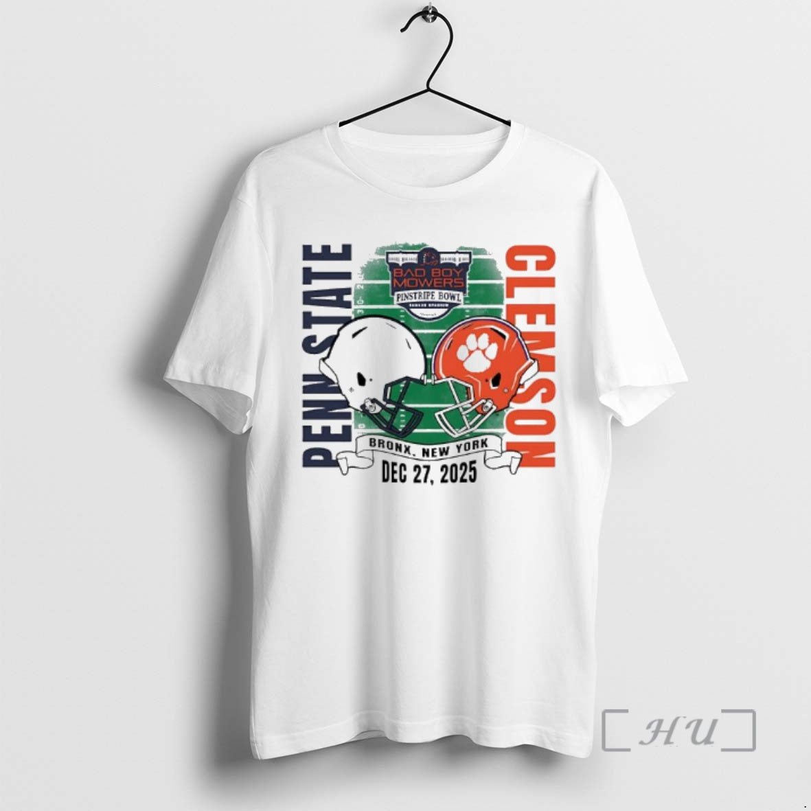 Officials Clemson Vs Penn State Dueling Helmet 2025 Pinstripe Bowl T-Shirts, Hoodie, Sweatshirt | InkRitualCo.com