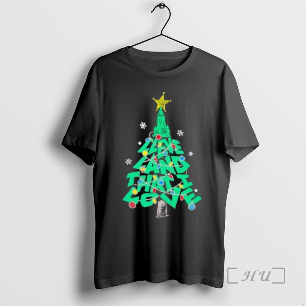 Officials Cleveland That I Love Christmas Tree T-Shirts, Hoodie, Sweatshirt | InkRitualCo.com