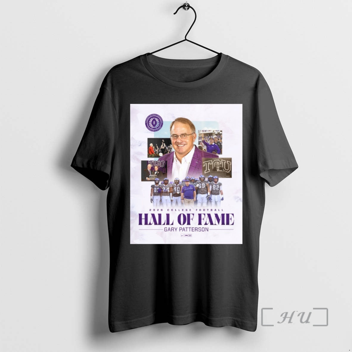 Officials Coach Gary Patterson Tcu 2026 Nff College Football Hall Of Fame Class Premium T-Shirts, Hoodie, Sweatshirt