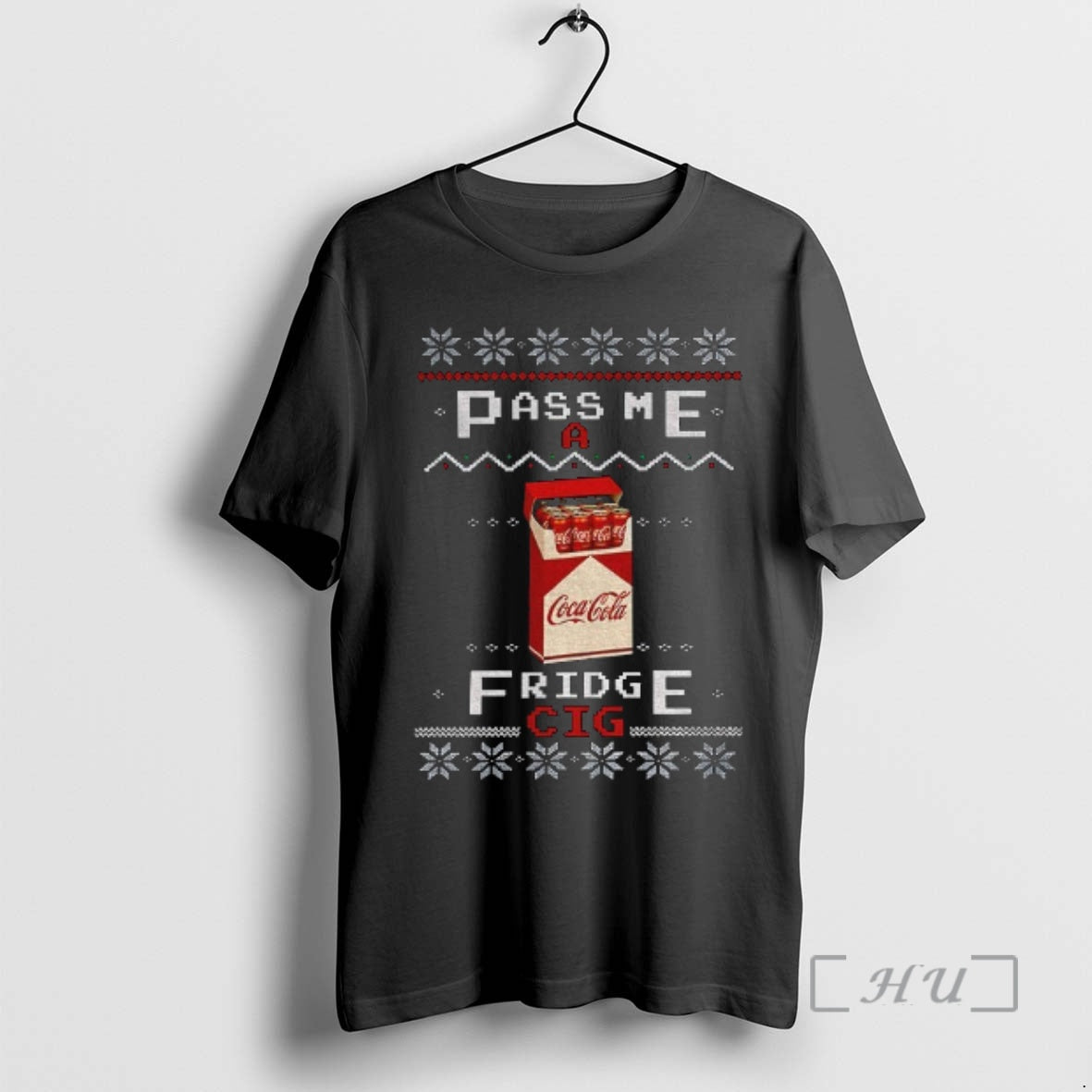 Officials Coke Fridge Cig Pass Me A Fridge Cig Merry Christmas Premium T Shirts Sweater Hoodie, Sweatshirt | InkRitualCo.com