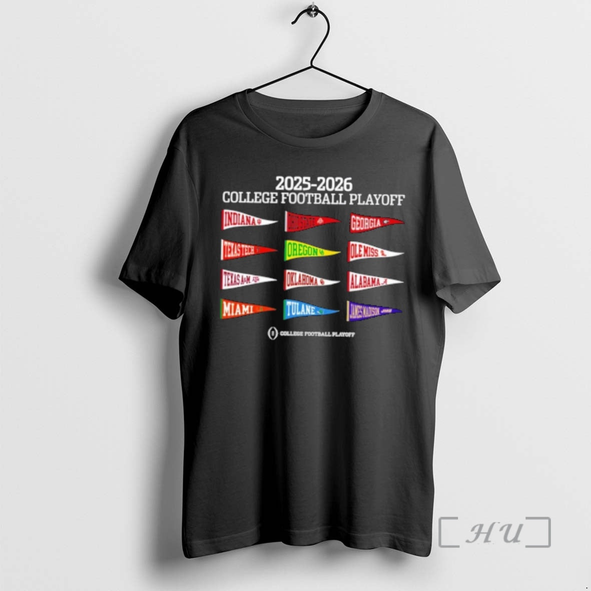 Officials College Football Playoff 2025 26 12 Team Pennant T-Shirts, Hoodie, Sweatshirt | InkRitualCo.com