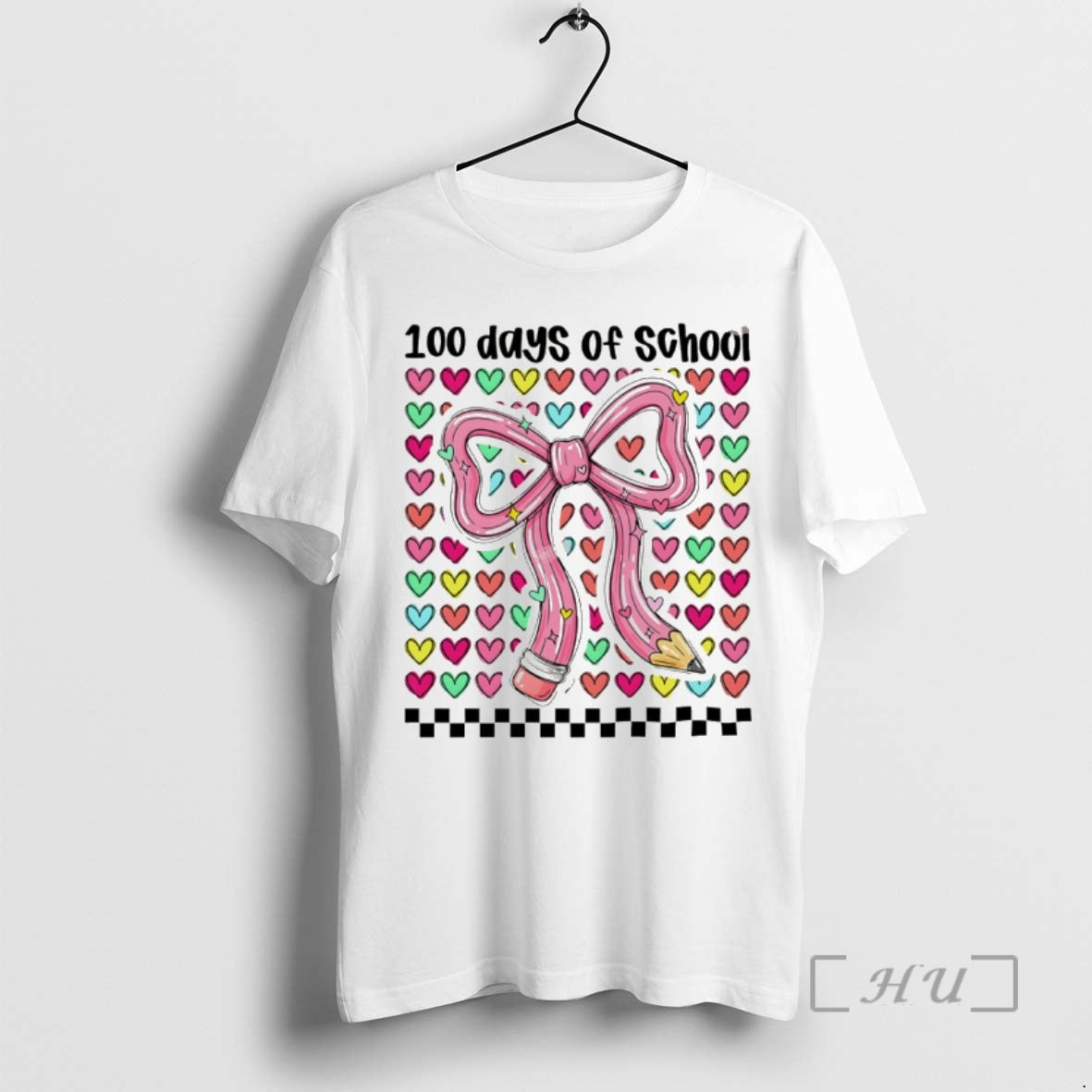 Officials Coquette Bow Pencil 100 Days Of School Valentines Day T-Shirts, Hoodie, Sweatshirt | InkRitualCo.com