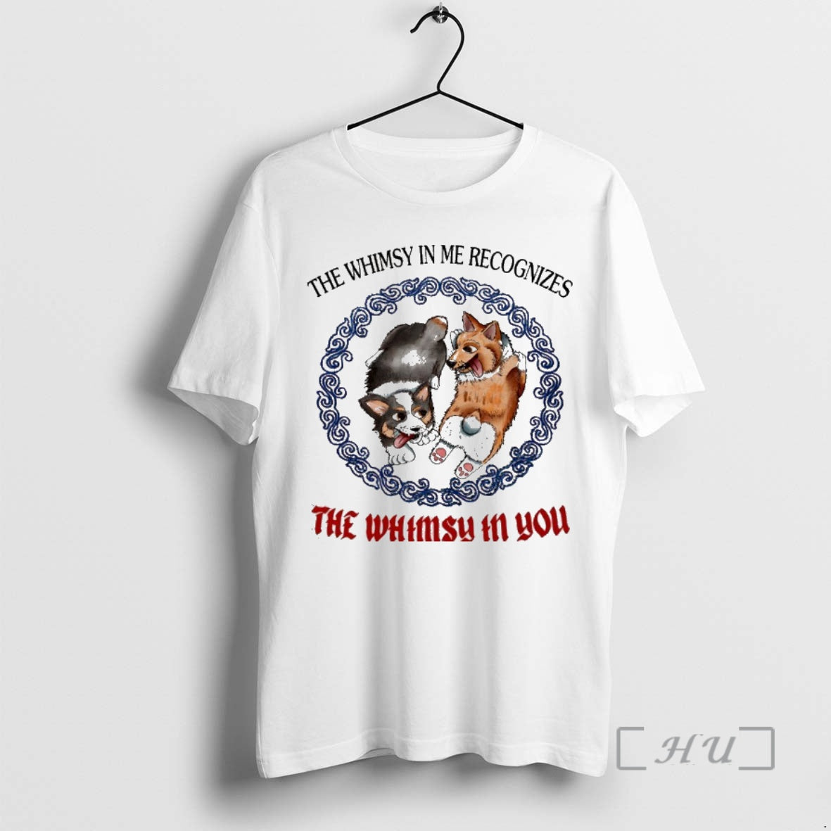 Officials Corgi The Whimsy In Me Recognizes The Whimsy In You Premium T Shirts Sweater Hoodie, Sweatshirt | InkRitualCo.com