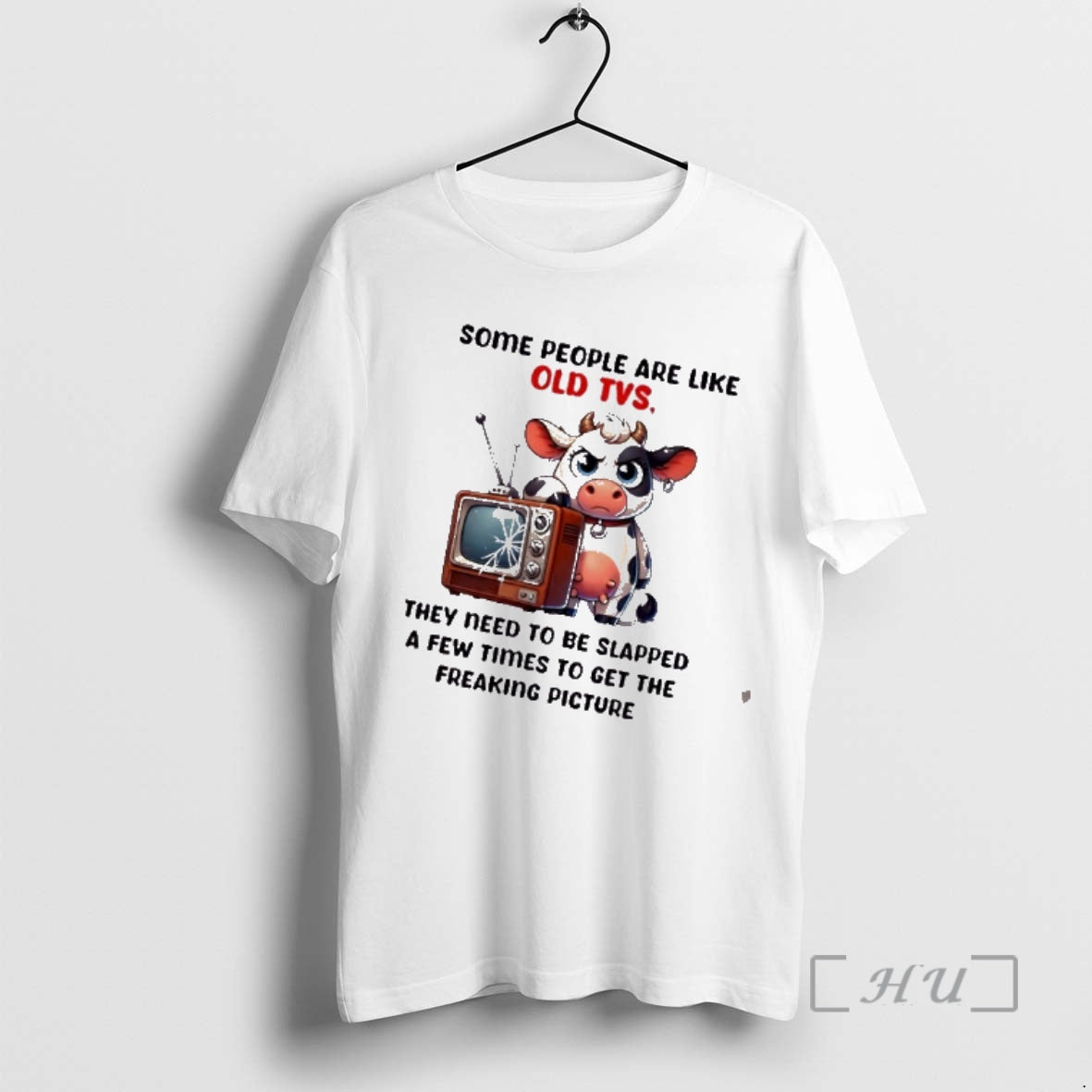 Officials Cow Some People Are Like Old Tvs They Need To Be Slapped A Few T-Shirts, Hoodie, Sweatshirt | InkRitualCo.com