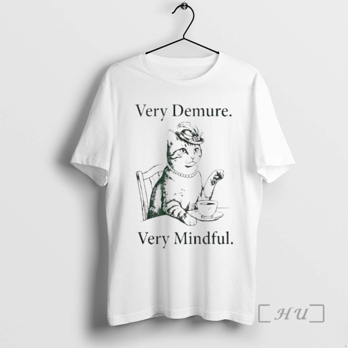 Officials Cowboy Cat Very Demure Very Mindful T-Shirts, Hoodie, Sweatshirt | InkRitualCo.com