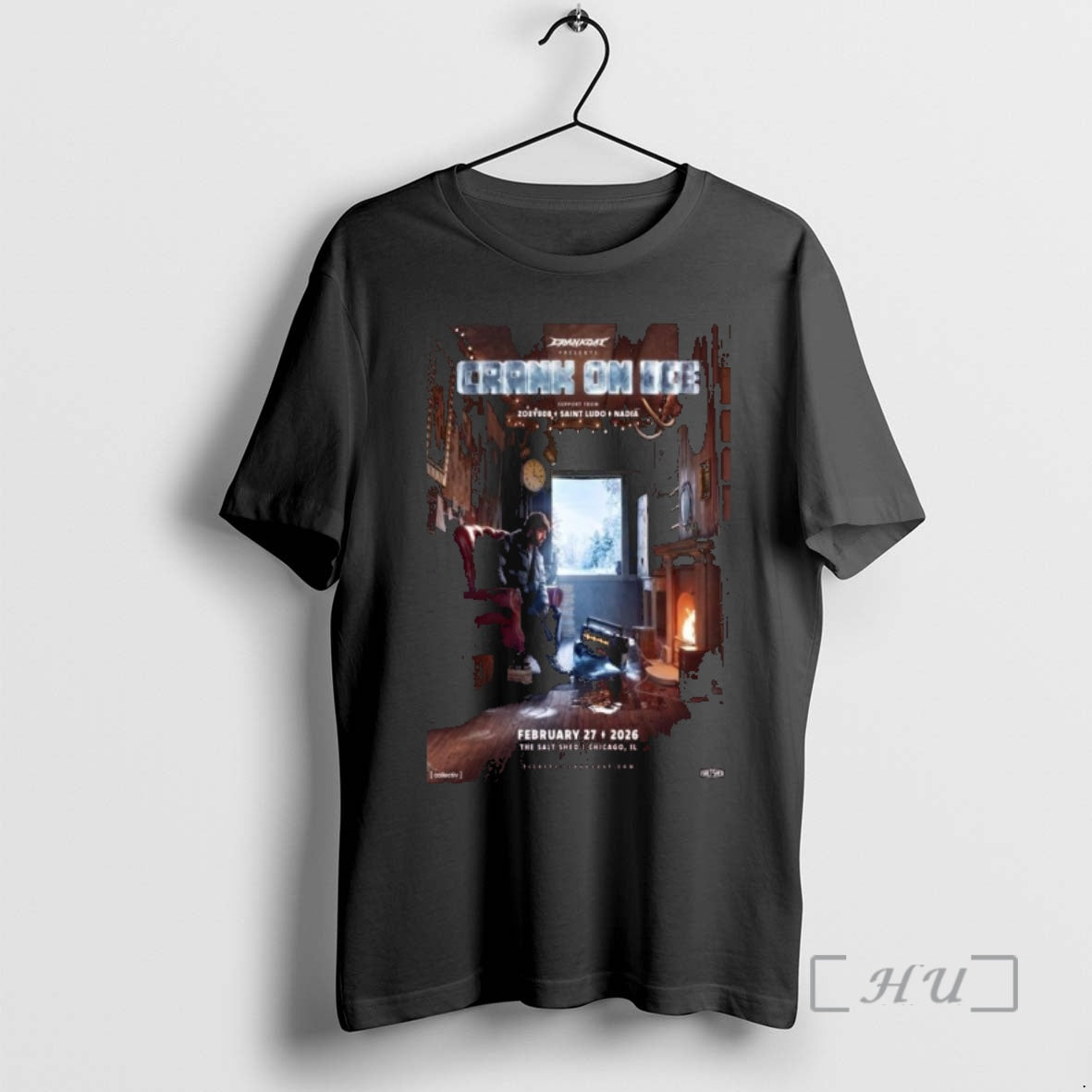 Officials Crankdat On Ice February 27th 2026 Chicago Tour T-Shirts, Hoodie, Sweatshirt | InkRitualCo.com