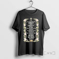 Officials Cross You Can Not Follow Both Christ And The Cruelty Of Kings Floral Premium T-Shirts, Hoodie, Sweatshirt