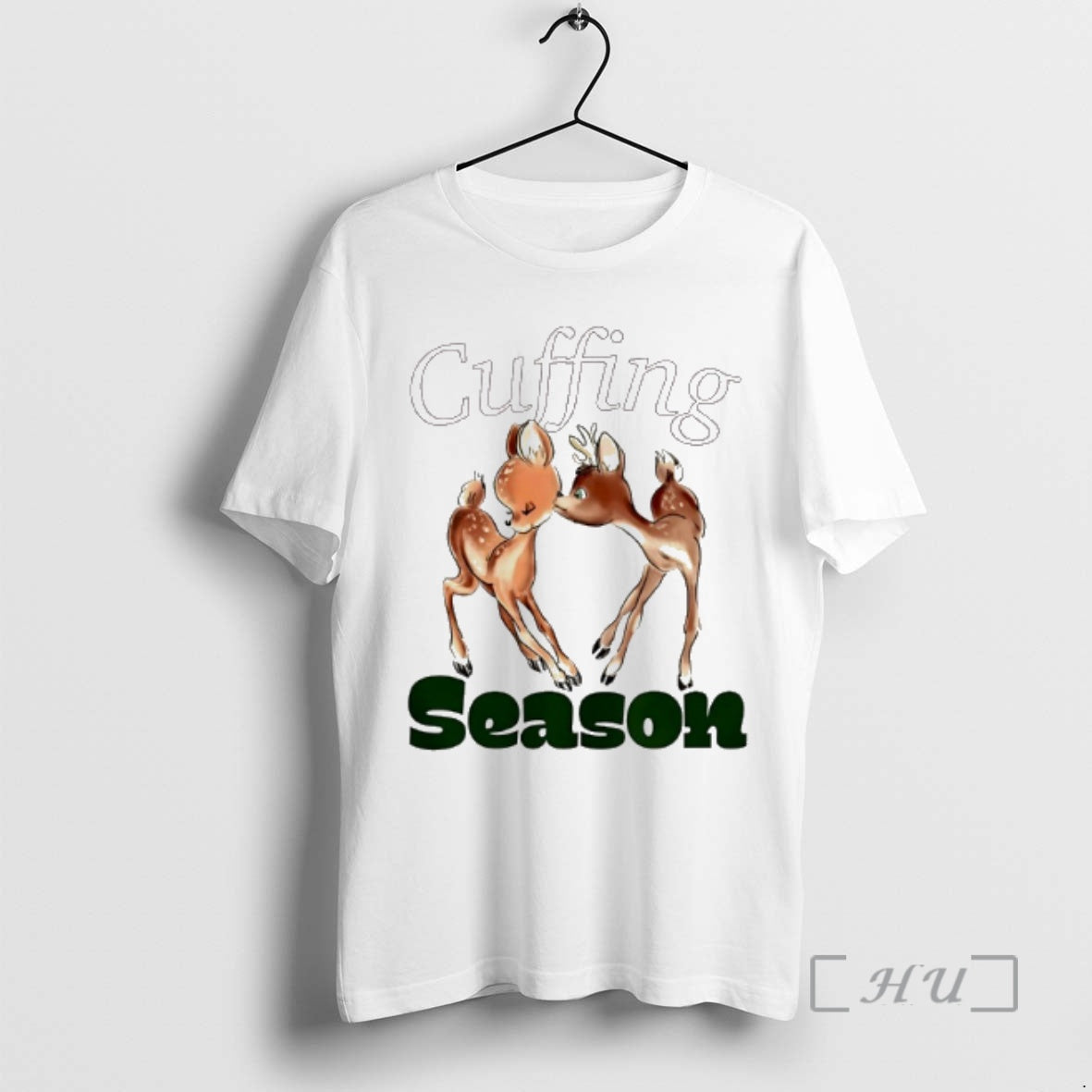Officials Cuffing Season Deer Christmas T-Shirts, Hoodie, Sweatshirt | InkRitualCo.com