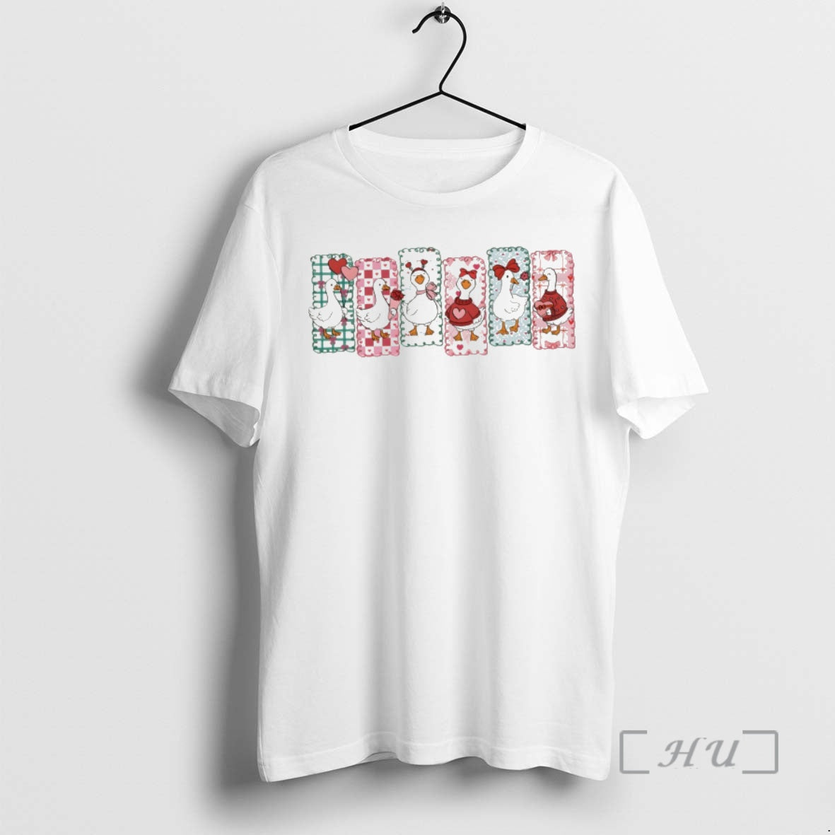 Officials Cute Valentine Goose Coquette Valentines Day T-Shirts, Hoodie, Sweatshirt | InkRitualCo.com