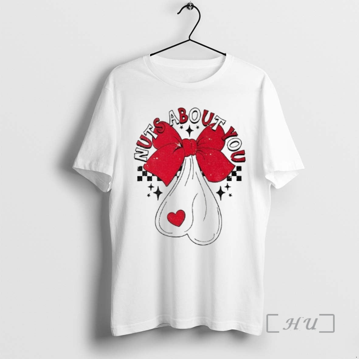 Officials Cute Bow Nuts About You Adult Joke Valentines Day T-Shirts, Hoodie, Sweatshirt | InkRitualCo.com