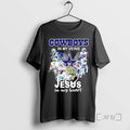 Officials Dallas Cowboys In My Veins Jesus In My Heart Player Signatures Premium T Shirts Hoodie, Sweatshirt
