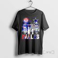 Officials Dallas Sports Teams Texas Rangers Dallas Cowboys Players Signatures T-Shirts, Hoodie, Sweatshirt | InkRitualCo.com