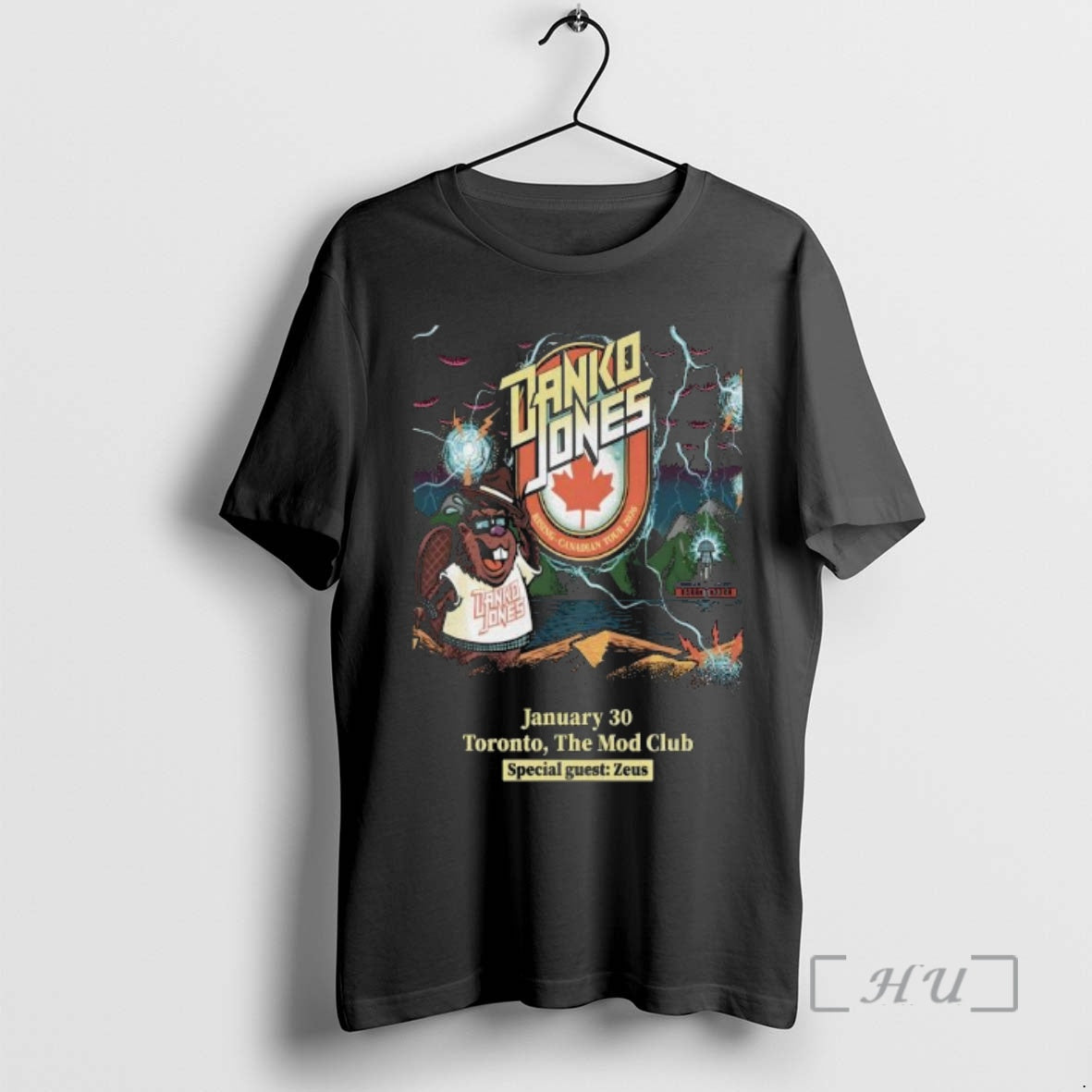 Officials Danko Jones Jan 30 2026 The Mod Club In Toronto On Premium T Shirts Hoodie, Sweatshirt | InkRitualCo.com