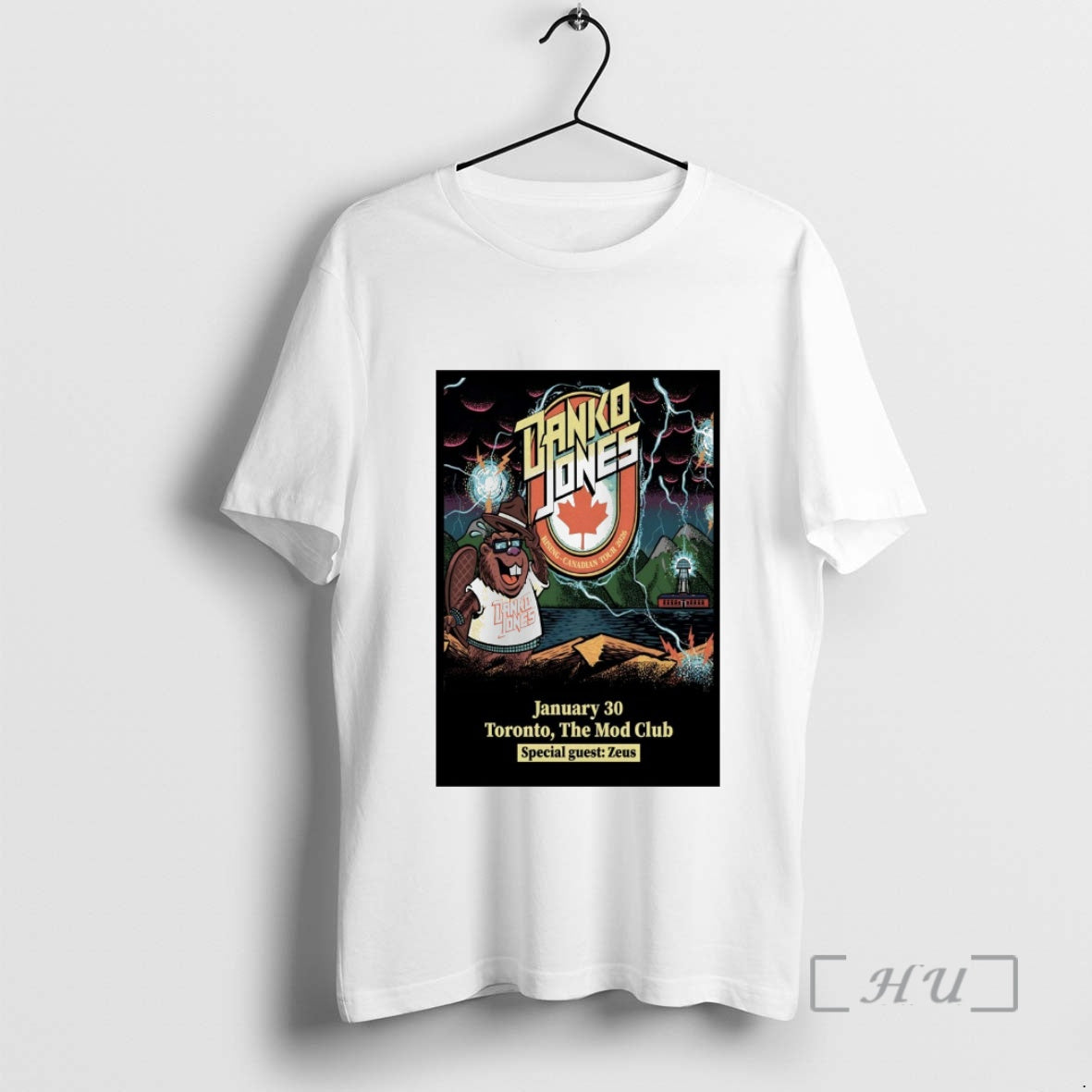 Officials Danko Jones January 30 2026 The Mod Club In Toronto On Premium T Shirts Hoodie, Sweatshirt | InkRitualCo.com