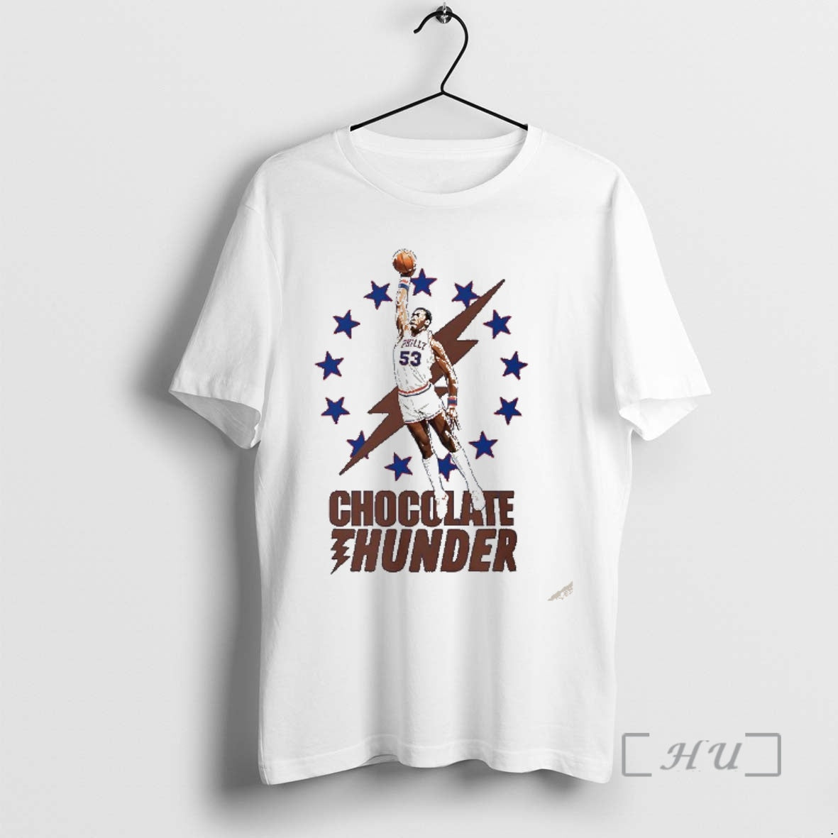 Officials Darryl Dawkins Philadelphia 76ers Chocolate Thunder Dunk T-Shirts, Hoodie, Sweatshirt | InkRitualCo.com