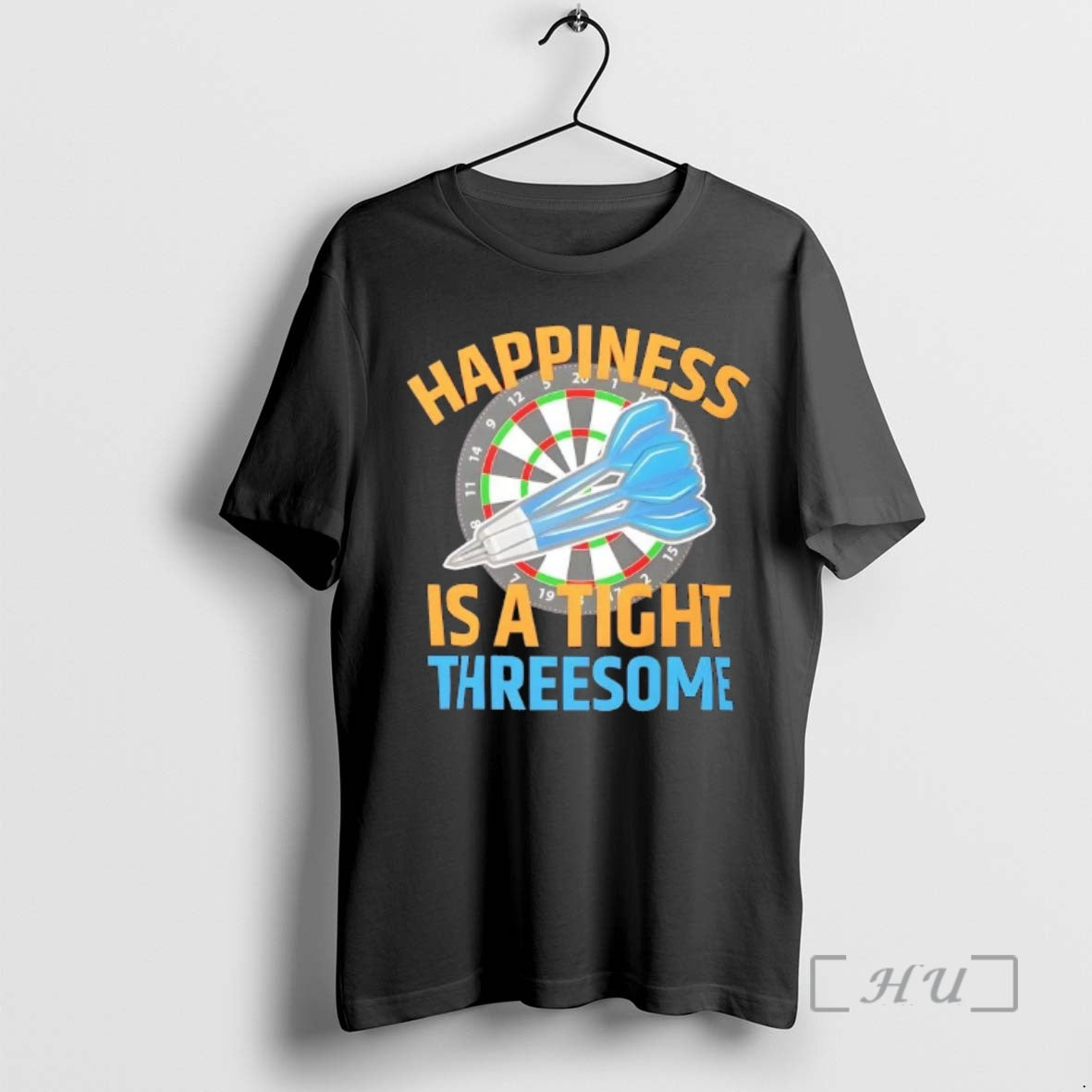 Officials Darts Happiness Is Tight Threesome T-Shirts, Hoodie, Sweatshirt