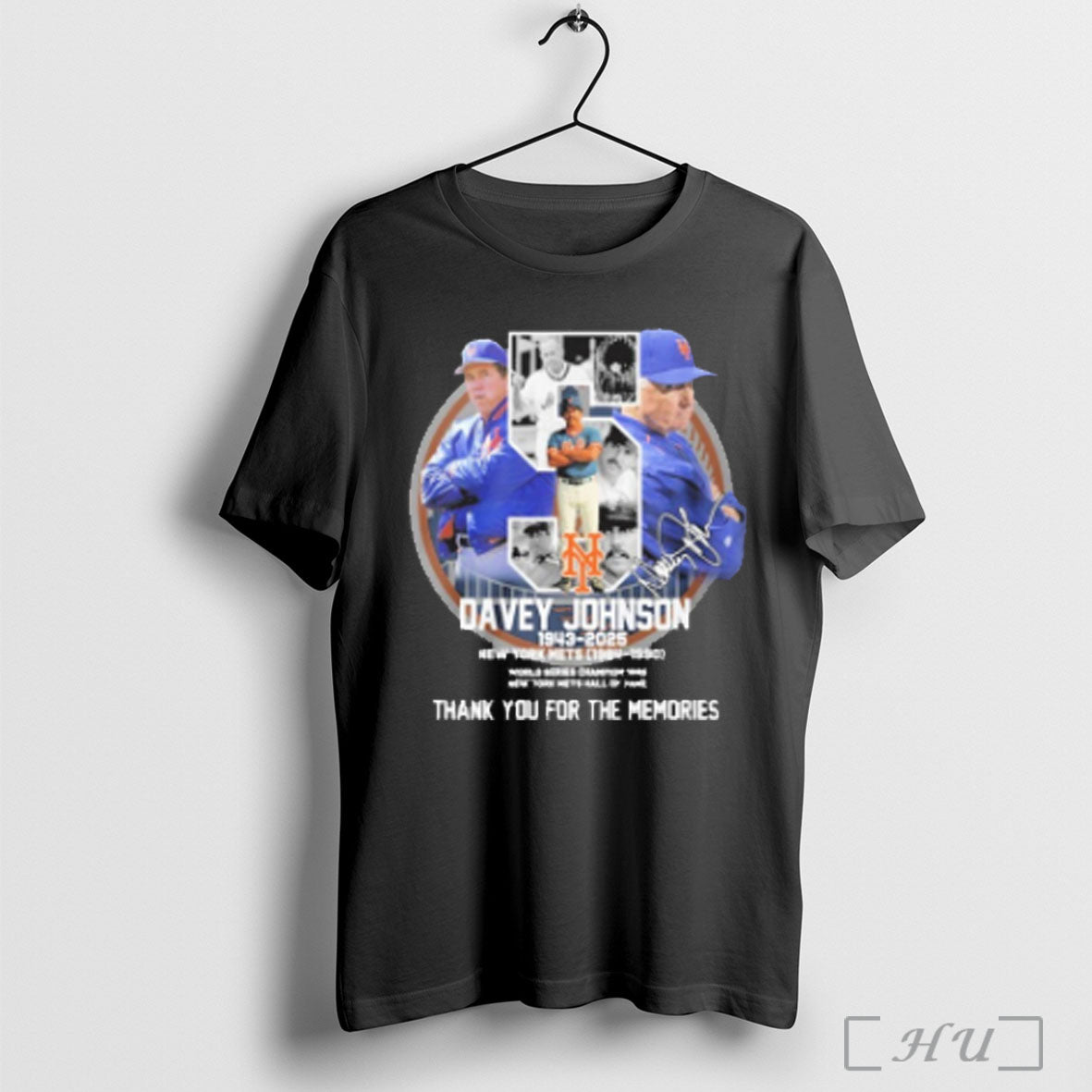 Officials Davey Johnson Ny Mets 1943 2025 Thank You For The Memories T-Shirts, Hoodie, Sweatshirt | InkRitualCo.com