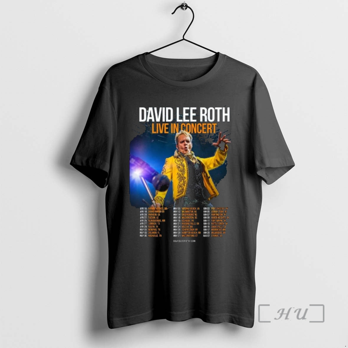 Officials David Lee Roth Live In Concert 2026 North America T-Shirts, Hoodie, Sweatshirt | InkRitualCo.com