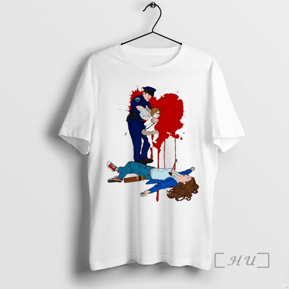 Officials Death By Cupid Circle T-Shirts, Hoodie, Sweatshirt | InkRitualCo.com