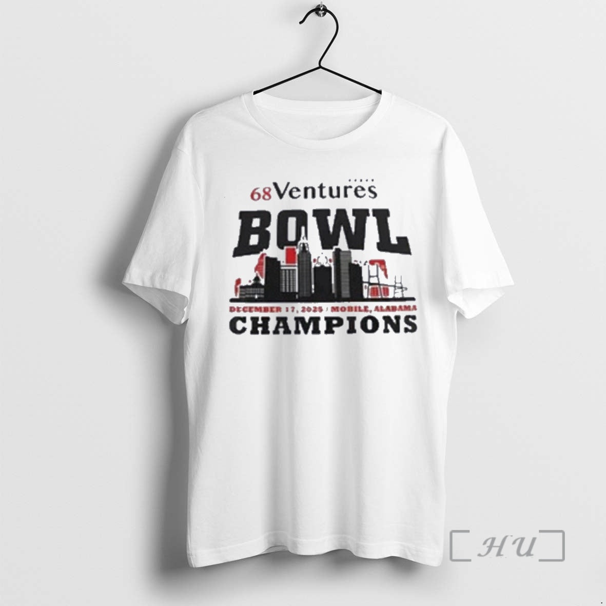 Officials Delaware Blue Hens 68 Ventures Bowl Champions Skyline T-Shirts, Hoodie, Sweatshirt | InkRitualCo.com