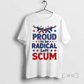 Officials Democracy Proud To Be Radical Left Scum T-Shirts, Hoodie, Sweatshirt | InkRitualCo.com