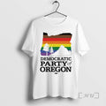 Officials Democratic Party Of Oregon Pride Graphic T-Shirts, Hoodie, Sweatshirt | InkRitualCo.com