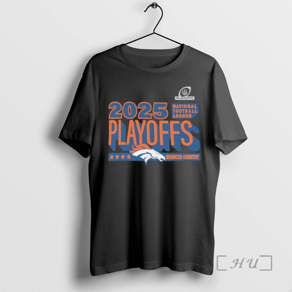 Officials Denver Football Broncos H2025 Playoffs Ready T-Shirts, Hoodie, Sweatshirt | InkRitualCo.com