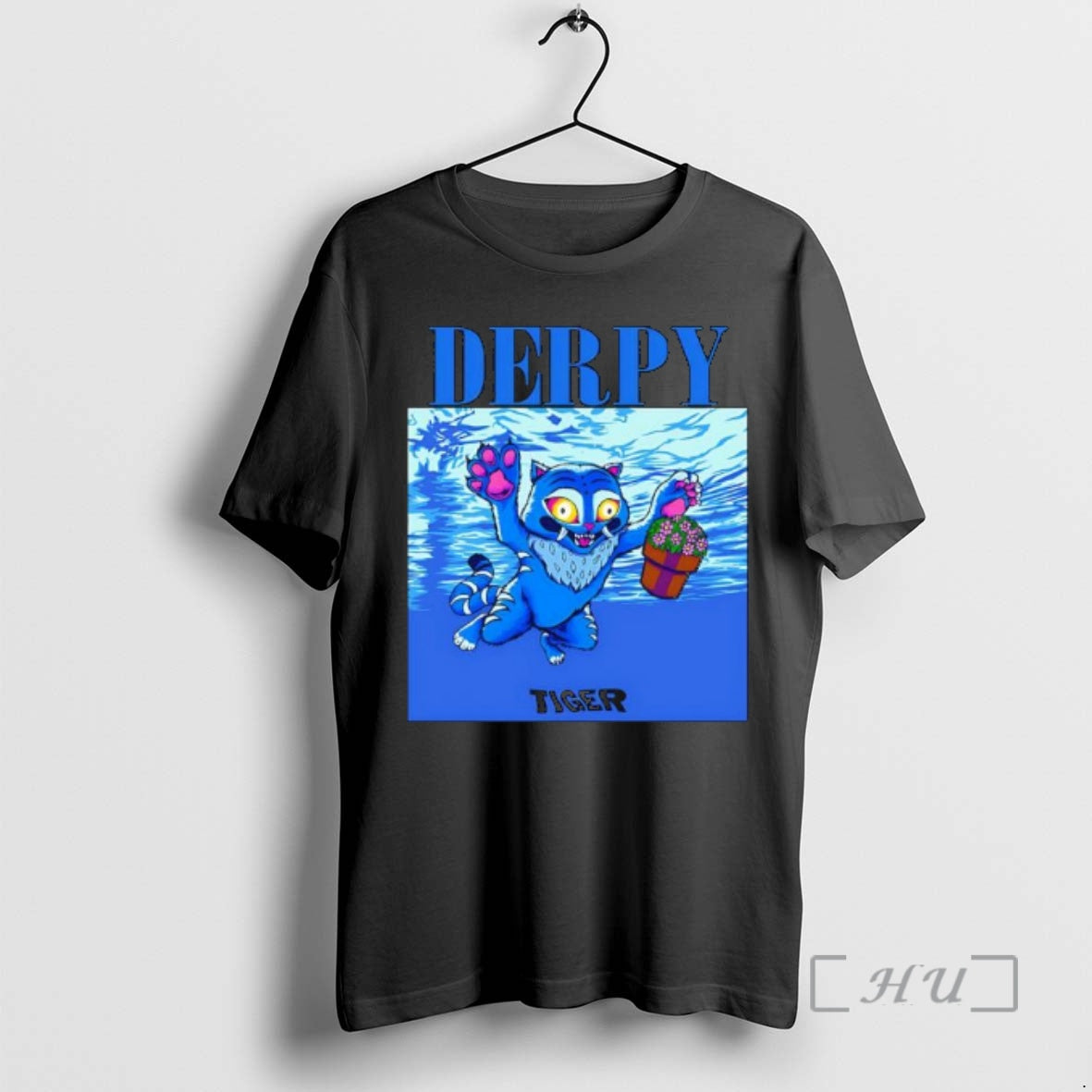 Officials Derpymind Derpy Tiger Graphic T-Shirts, Hoodie, Sweatshirt | InkRitualCo.com