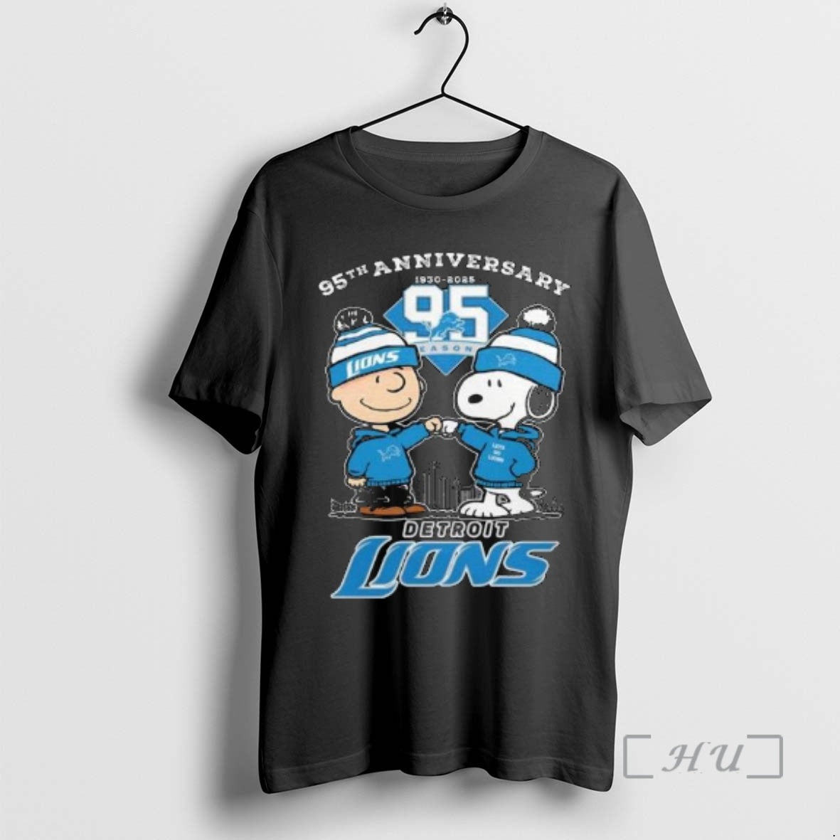 Officials Detroit Lions 95th Anniversary 2025 One Pride Circle Black T-Shirts, Hoodie, Sweatshirt | InkRitualCo.com