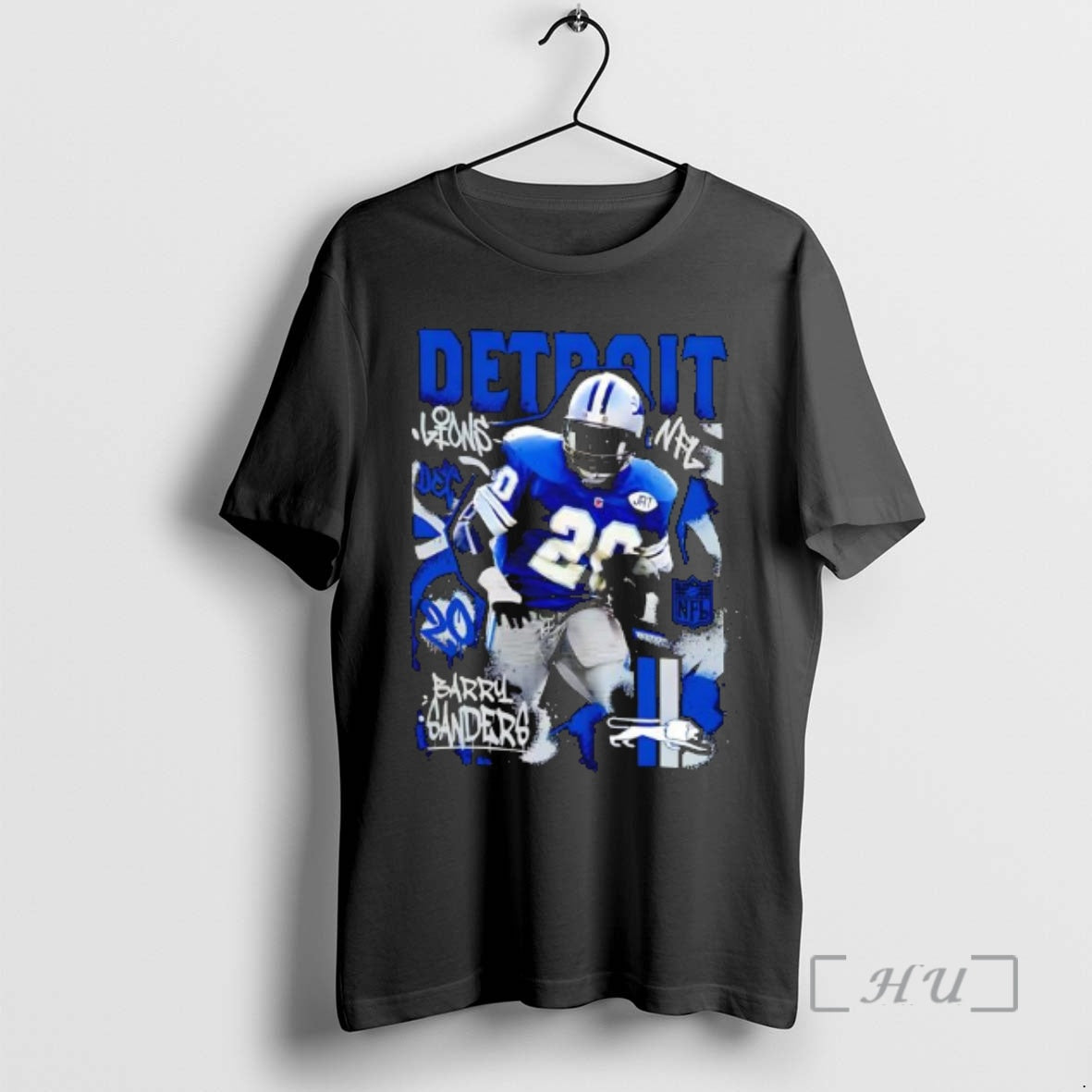 Officials Detroit Lions Barry Sanders Star Player T-Shirts, Hoodie, Sweatshirt | InkRitualCo.com