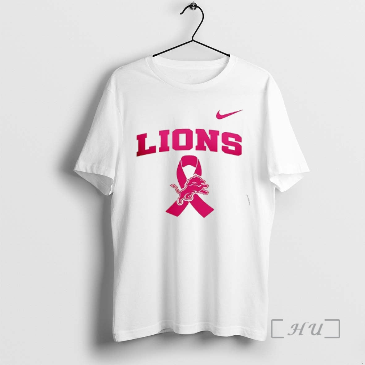 Officials Detroit Lions Cancer Awareness Never Ever Giving Up Hope T-Shirts, Hoodie, Sweatshirt | InkRitualCo.com