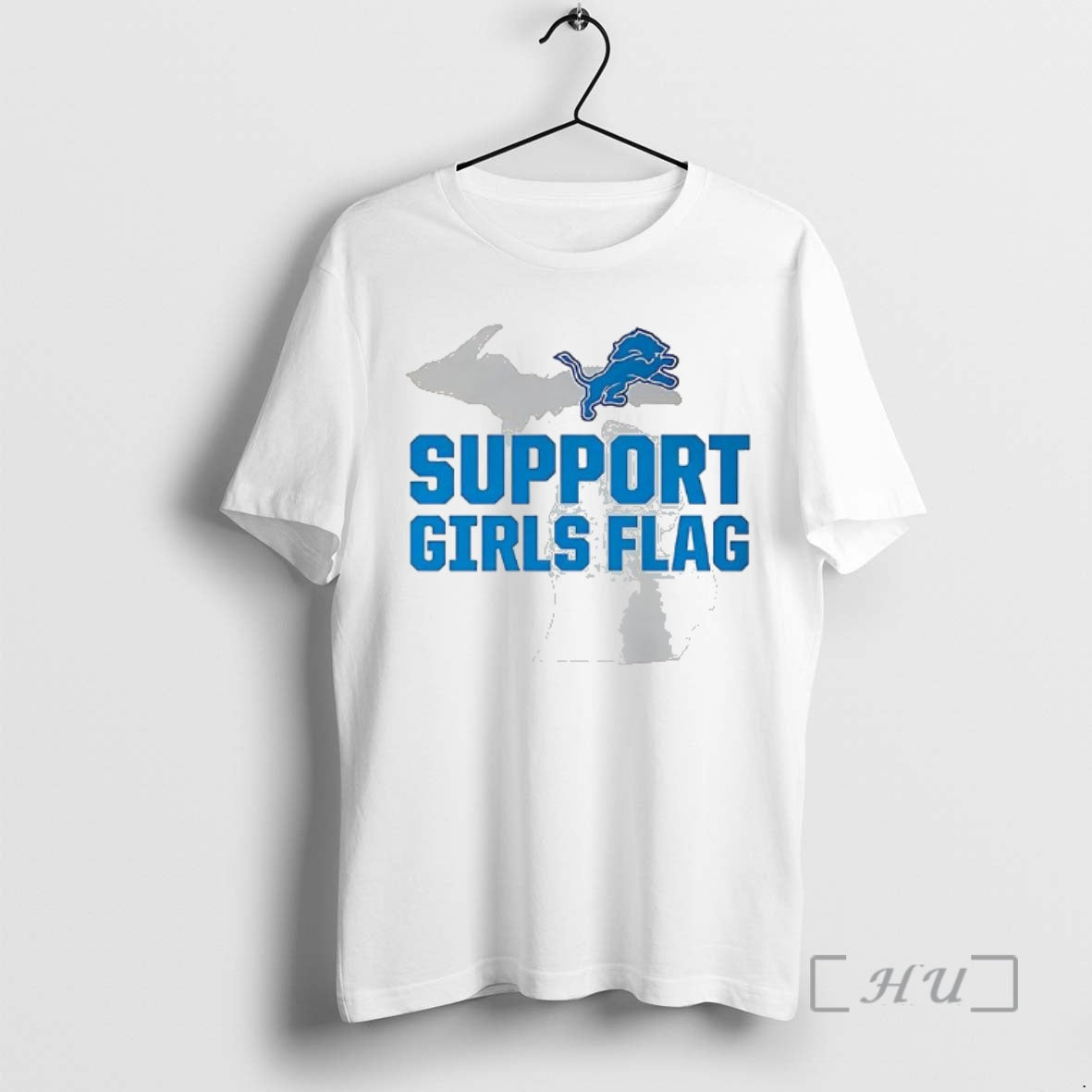 Officials Detroit Lions Support Girls Flag T-Shirts, Hoodie, Sweatshirt | InkRitualCo.com
