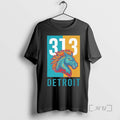 Officials Detroit Pistons 313 Horse T-Shirts, Hoodie, Sweatshirt | InkRitualCo.com