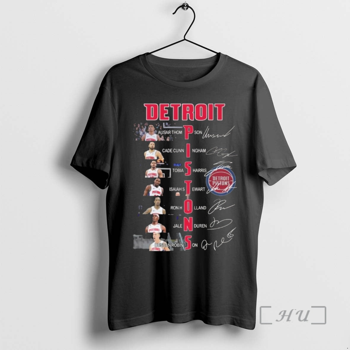 Officials Detroit Pistons Basketball Names Players Signatures 2026 T-Shirts, Hoodie, Sweatshirt | InkRitualCo.com