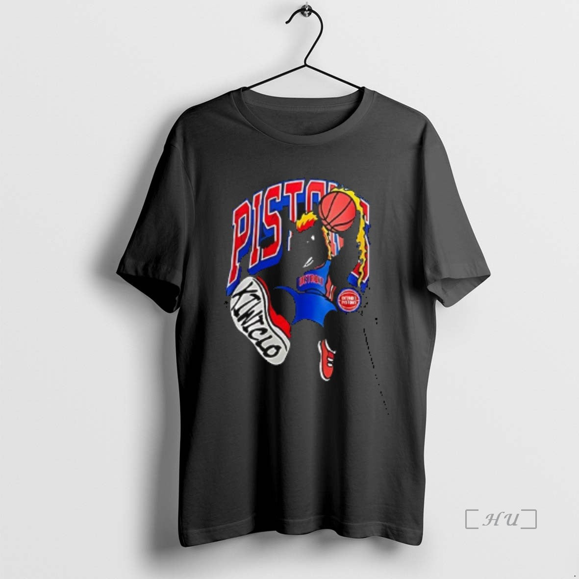 Officials Detroit Pistons Hoopers Birthday Mascot Art Double Sided Graphic T-Shirts, Hoodie, Sweatshirt | InkRitualCo.com