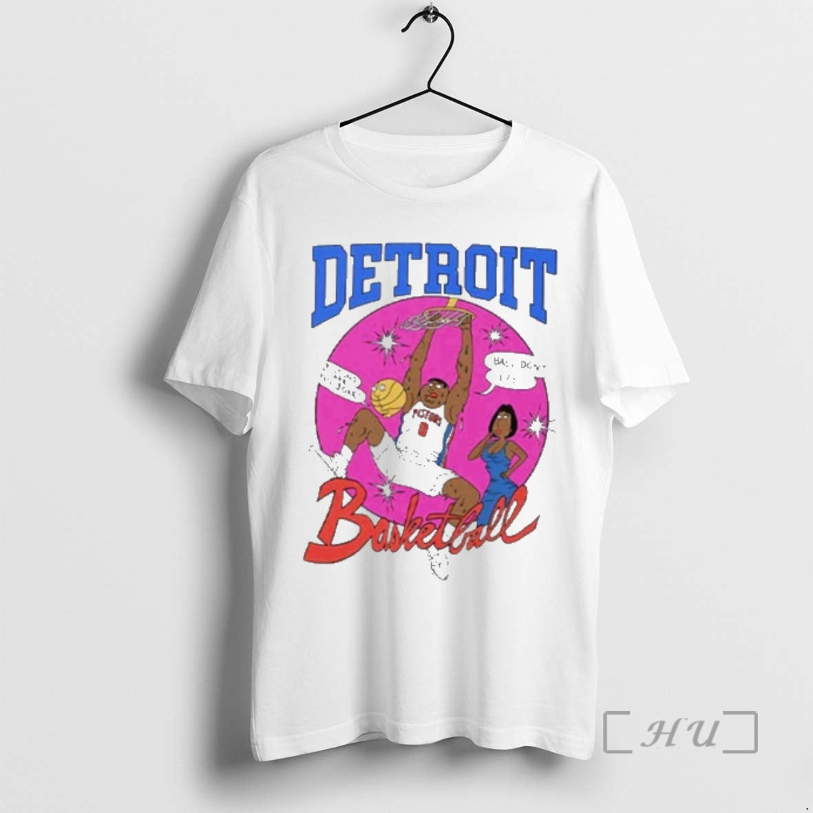 Officials Detroit Pistons Basketball Comic T-Shirts, Hoodie, Sweatshirt | InkRitualCo.com