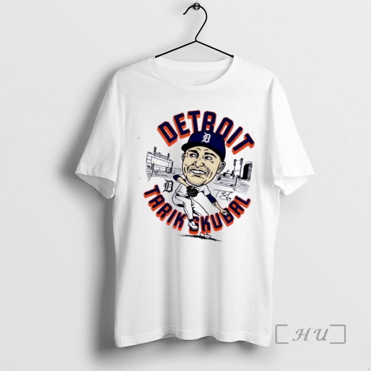 Officials Detroit Tigers Tarik Skubal Baseball Caricature Signature T-Shirts, Hoodie, Sweatshirt | InkRitualCo.com