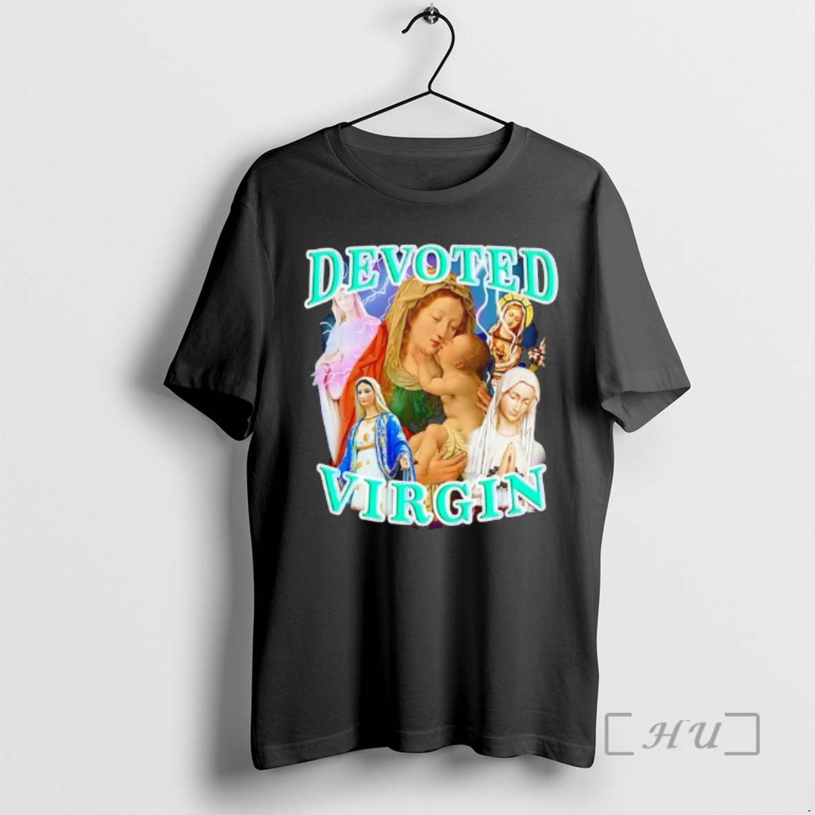 Officials Devoted Virgin Vintage Religious Graphic T-Shirts, Hoodie, Sweatshirt | InkRitualCo.com