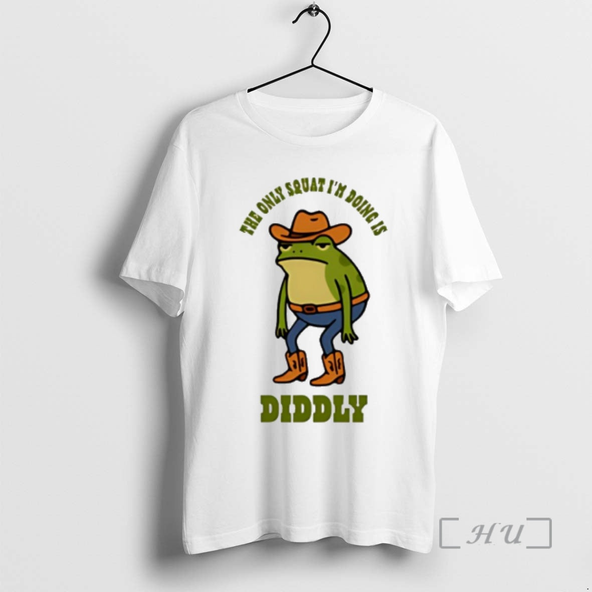 Officials Diddly The Only Squat Im Doing Is Diddly Frog T-Shirts, Hoodie, Sweatshirt | InkRitualCo.com