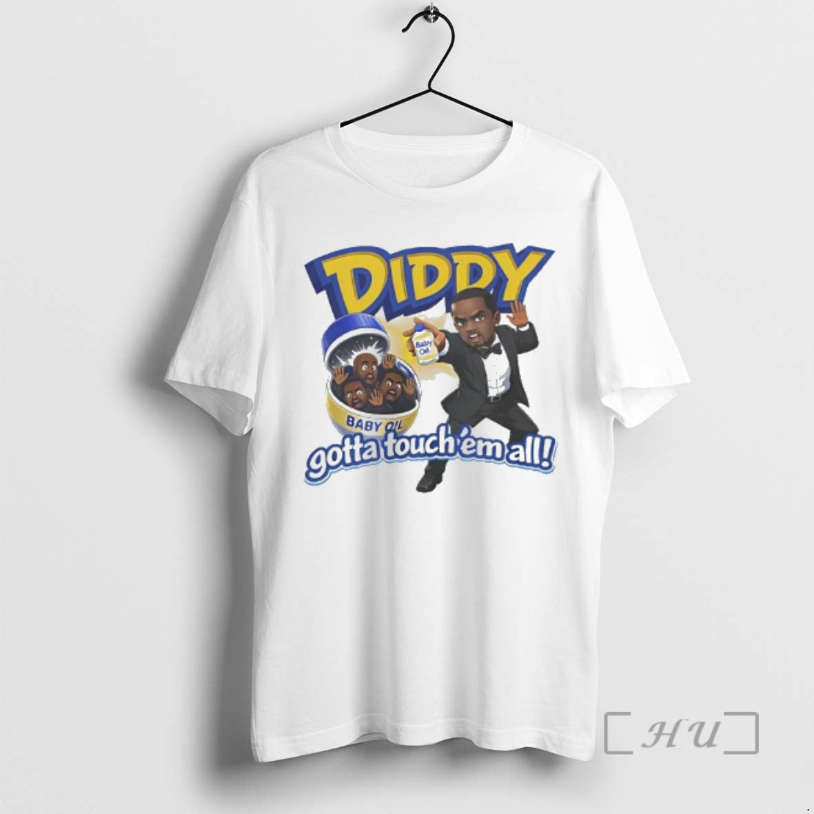Officials Diddy Gotta Touch Em All Baby Oil Graphic T-Shirts, Hoodie, Sweatshirt | InkRitualCo.com
