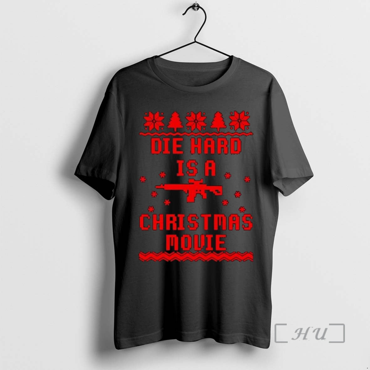 Officials Die Hard Is A Christmas Movie Classic Gun Christmas T-Shirts, Hoodie, Sweatshirt | InkRitualCo.com