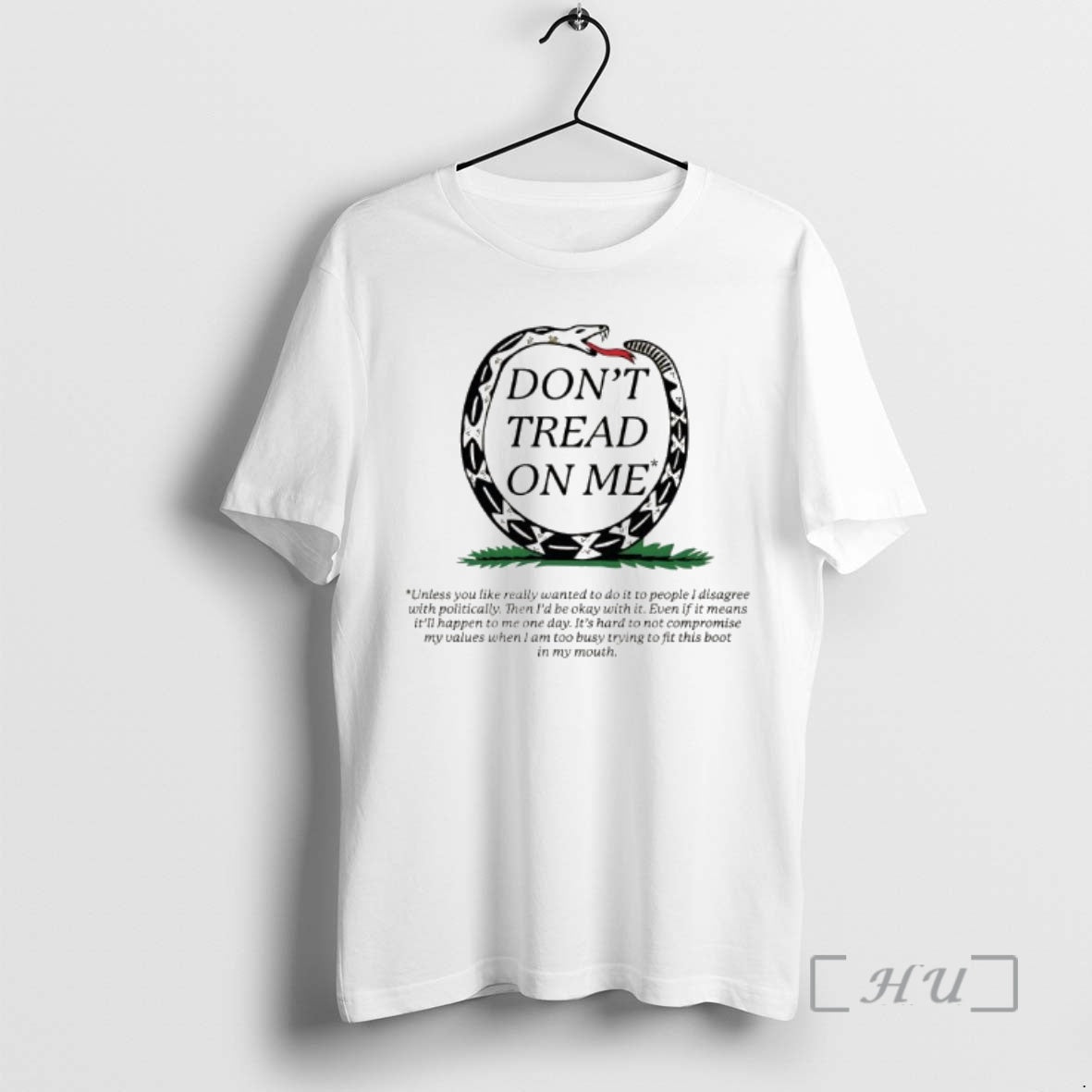Officials Dont Tread On Me Snake Trying This Boos In My Mouth Graphic Premium T-Shirts, Hoodie, Sweatshirt | InkRitualCo.com