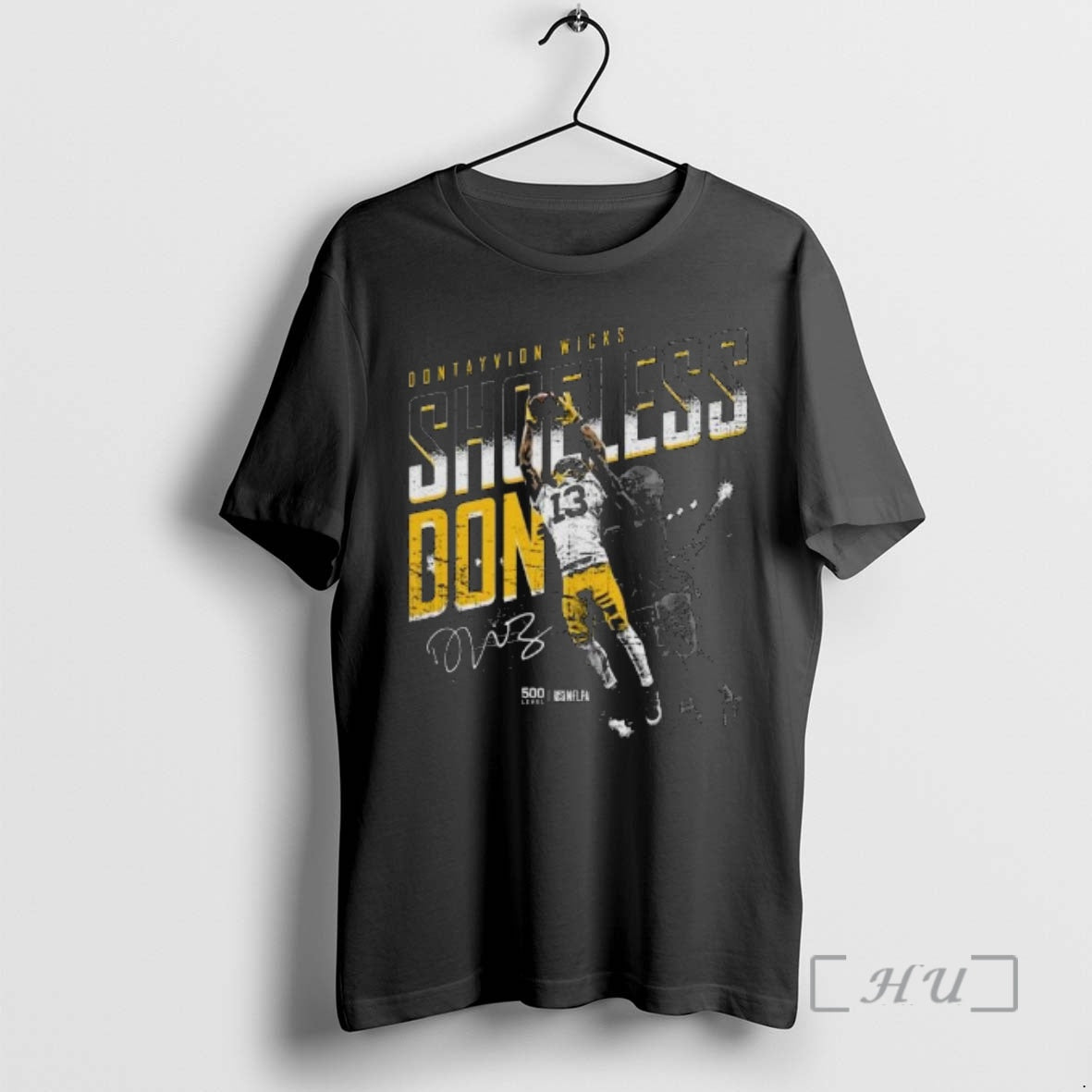 Officials Dontayvion Wicks Green Bay Shoeless Catch Signature 2025 T-Shirts, Hoodie, Sweatshirt | InkRitualCo.com