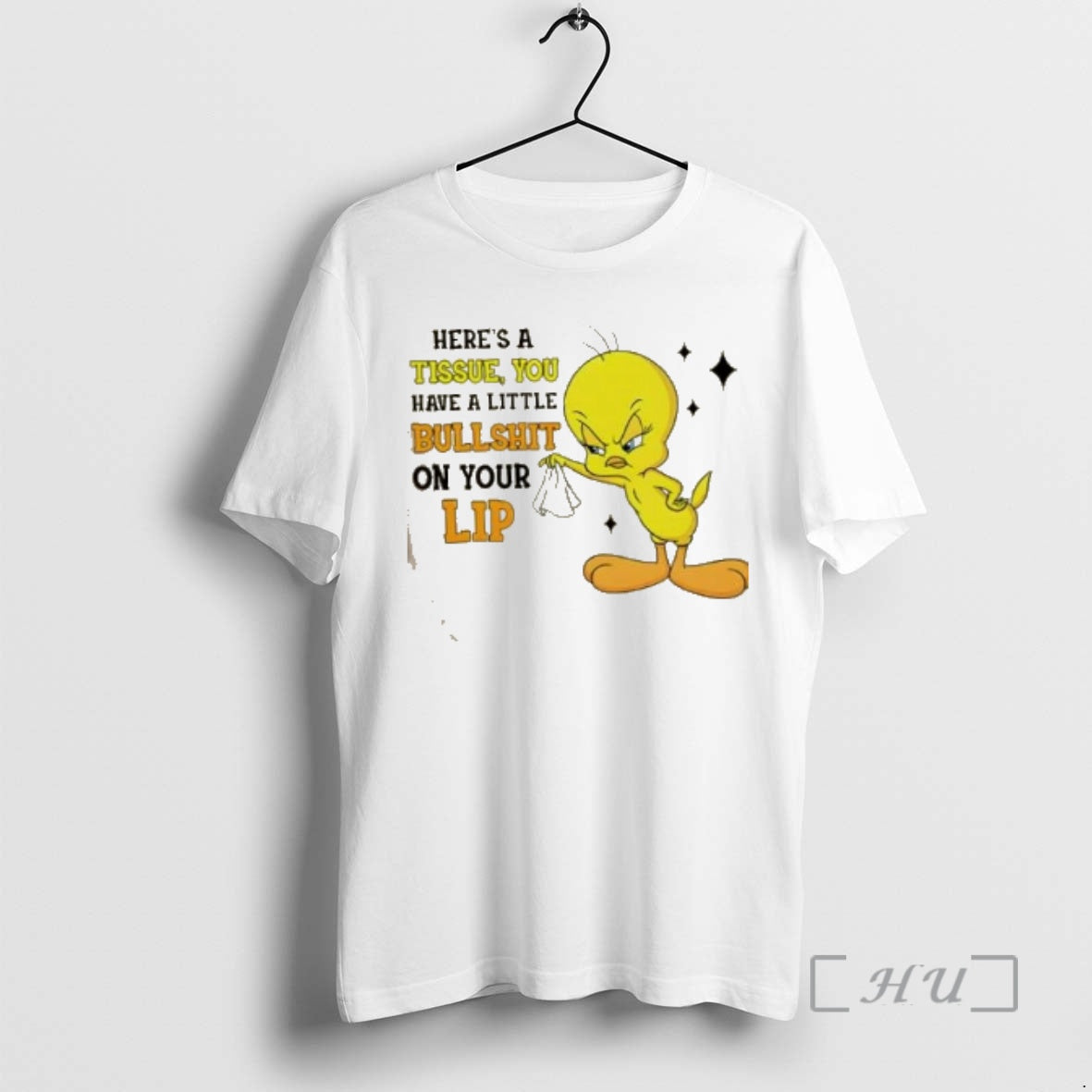 Officials Duck Heres A Tissue You Have A Little Bullshit On Your Lip Premium T-Shirts, Hoodie, Sweatshirt | InkRitualCo.com