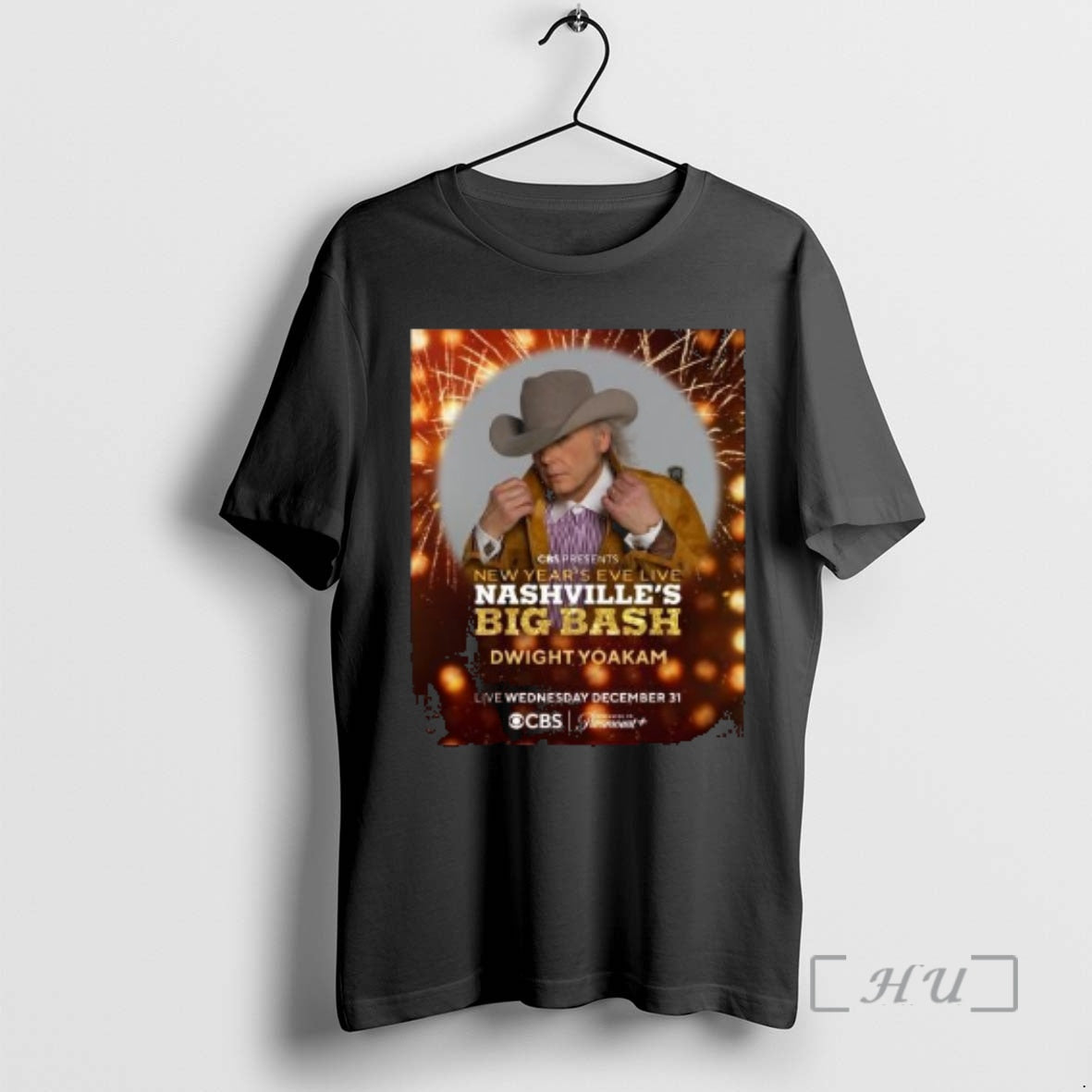Officials Dwight Yoakam 2025 New Years Eve Nashville Tour Circle Black Premium T Shirts Sweater Hoodie, Sweatshirt