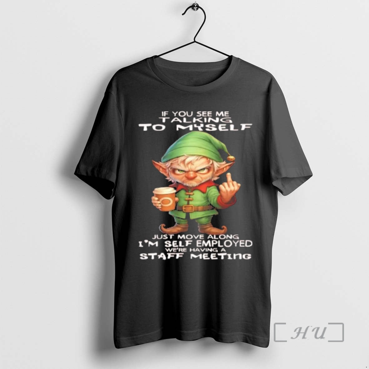 Officials Elf If You See Me Talking To Myself Just Move Along Premium T Shirts Hoodie, Sweatshirt | InkRitualCo.com