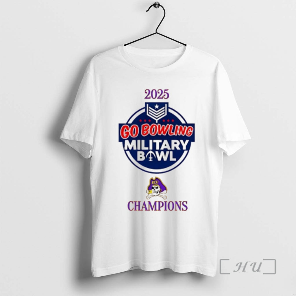 Officials East Carolina Football 2025 Military Bowl Champions Classic T-Shirts, Hoodie, Sweatshirt | InkRitualCo.com