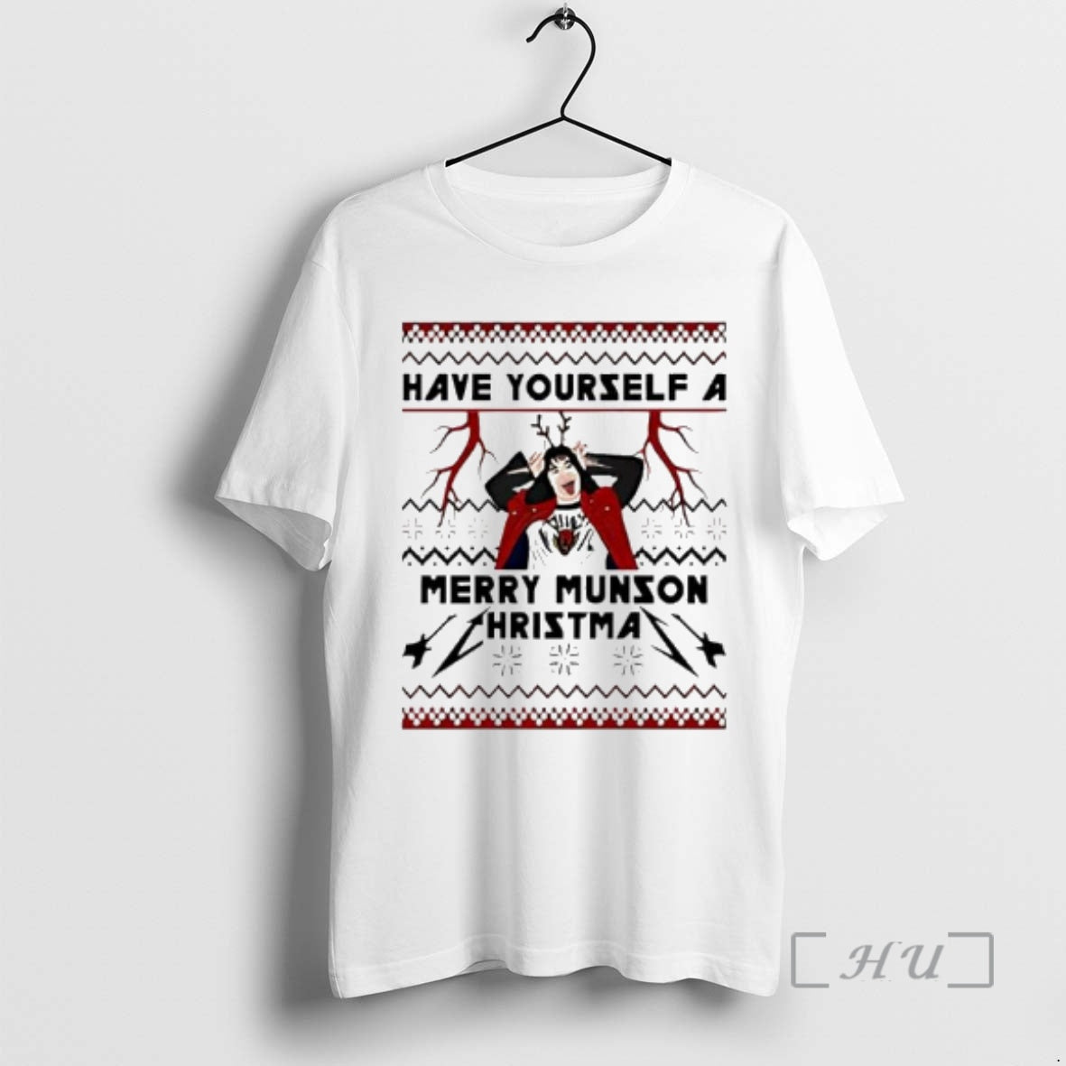 Officials Eddie Munson Christmas Have Yourself A Merry Munson Hristma T-Shirts, Hoodie, Sweatshirt | InkRitualCo.com