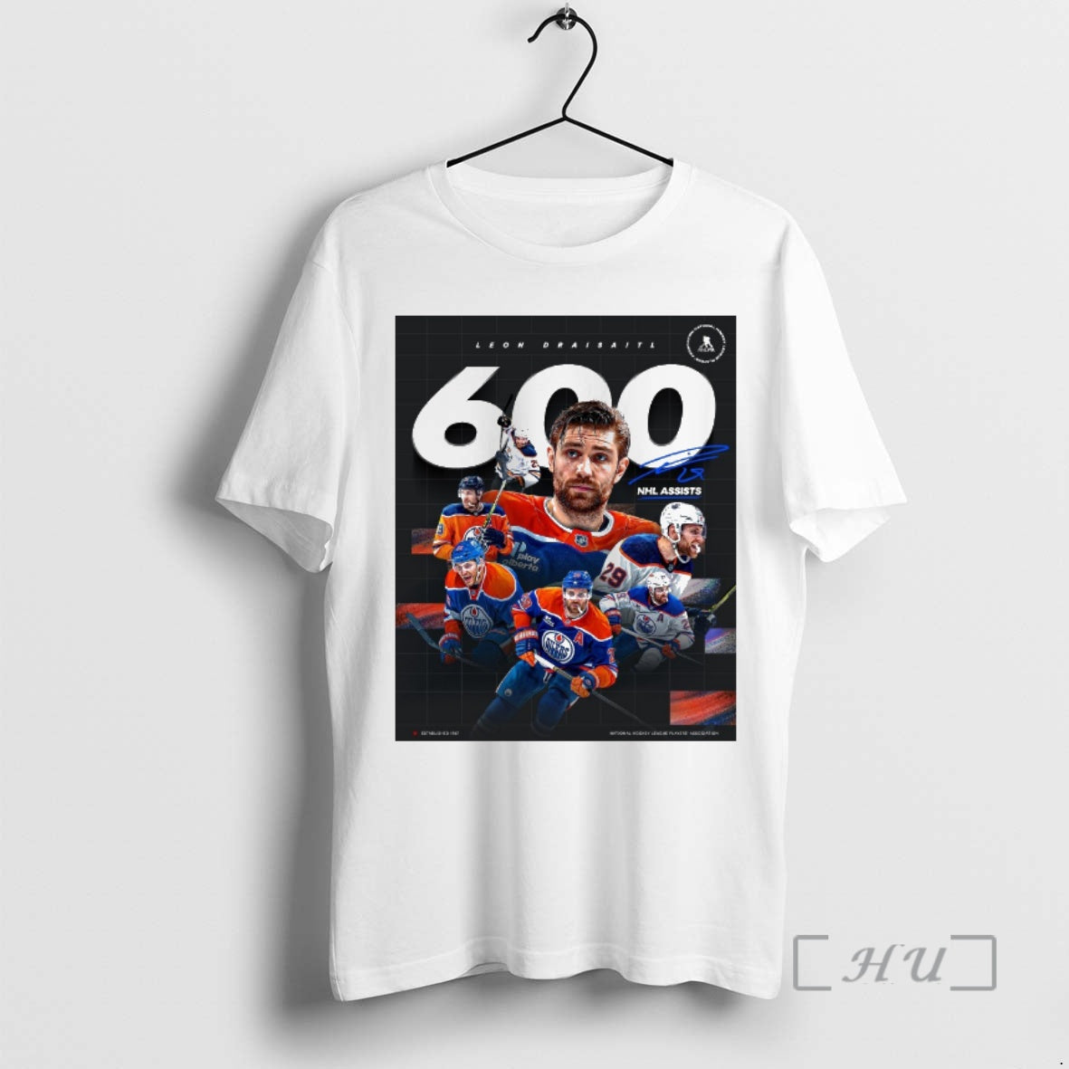 Officials Edmonton Oilers Leon Draisaitl 600 Nhl Assists Signature T-Shirts, Hoodie, Sweatshirt | InkRitualCo.com