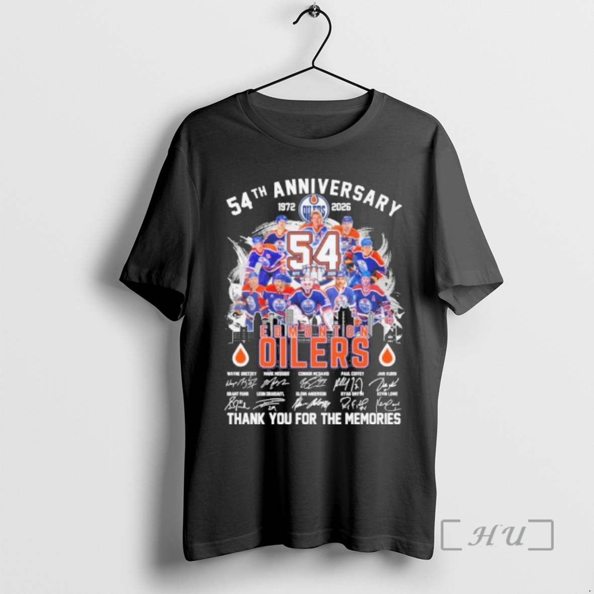 Officials Edmonton Oilers Team 54th Anniversary 1972 2026 T-Shirts, Hoodie, Sweatshirt | InkRitualCo.com